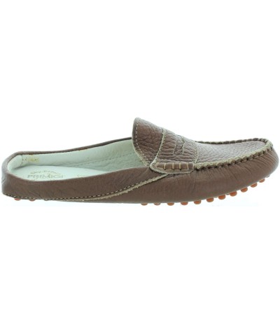 Primigi brown slip on shoes for girls