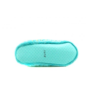 Kids with non slip sole lime mocassins for kids 