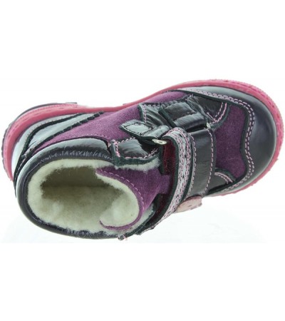 Kids winter shoes with real wool inside 