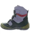 Snow leak proof purple girls boots