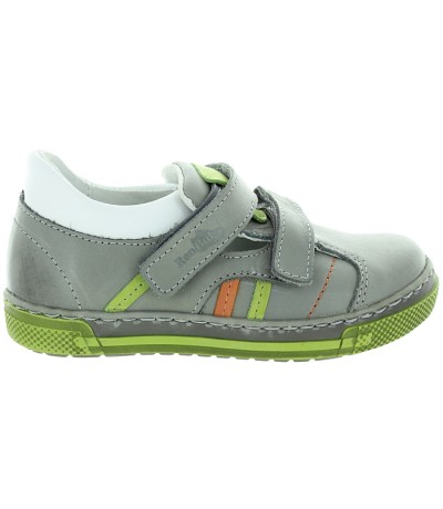 Toddler boys wide high instep leather footwear