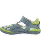 Sandals closed toe orthopedic for a child with flat feet 