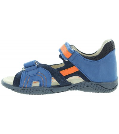Footwear for boys with pigeon toes with orthotic