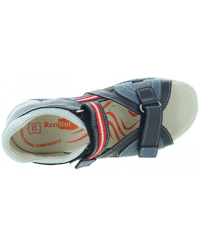 Ankle support for foot forming boys sandals 