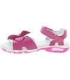 Toddler girl pink ortho sandals with high arches