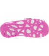 Toddler girl pink ortho sandals with high arches