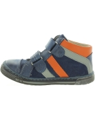 Chubby wide feet boys leather boots from Europe