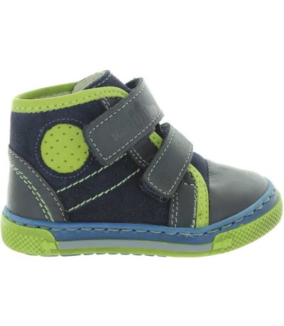 Boys leather high tops with reinforced ankle support 