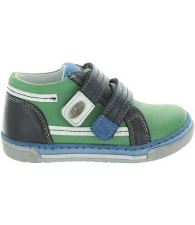 Pronation preventive ankle support green boys boots