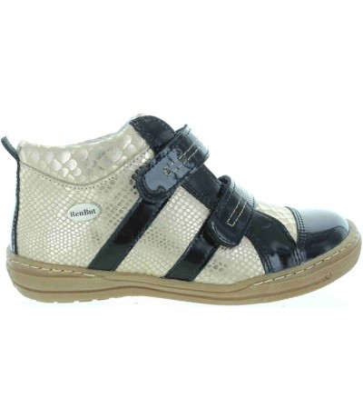 Gold anti toe walking girls ortho sneakers 