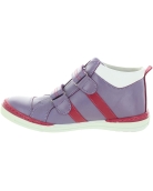 Ankle high purple boots for girls 