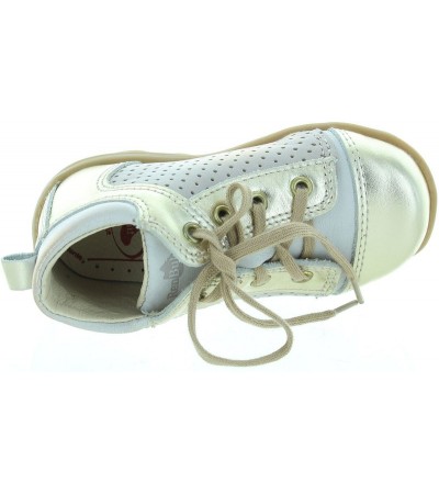 Corrective leather high top shoes for pigeon toes 