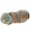 High arches beige boys ortho sandals 