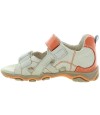 Foot forming beige sandals for kids with good arches