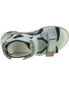 High arch supportive adjustable leather sandals for kids