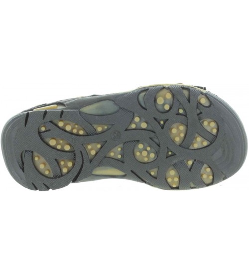 Supportive leather sandals for kids with high arch