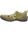 Orthopedic heel support green boys shoes