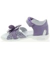 Pronation best girls leather purple high sandals 