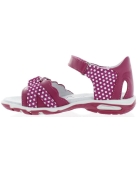 Stable closed heel ankle sandals for girl