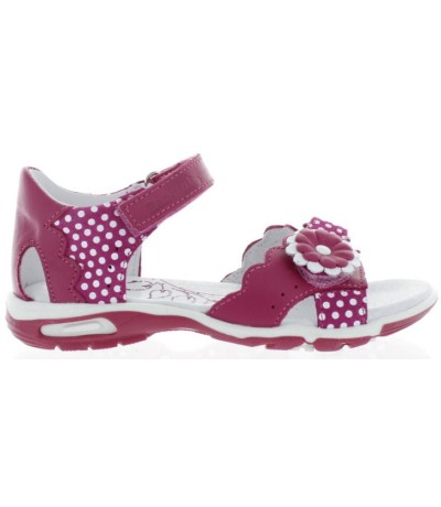 Stable closed heel ankle sandals for girl