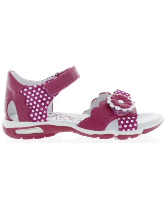 Stable closed heel ankle sandals for girl
