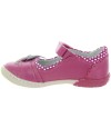 Pink leather orthopedic shoes for girls 