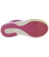 Pink leather orthopedic shoes for girls 