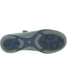 Ankle pronation fix blue orthopedic girls shoes