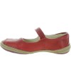 Red mary janes for girls with good arches