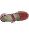Red mary janes for girls with good arches