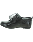 Black orthopedic quality shoes for pigeon toed child