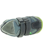 Leather medical shoes with good arches for baby boys