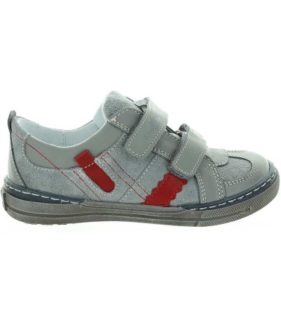Special orthopedic good arch leather ankle shoes for boys