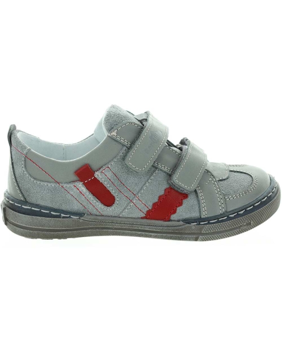 Special orthopedic good arch leather ankle shoes for boys
