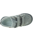 Special orthopedic good arch leather ankle shoes for boys