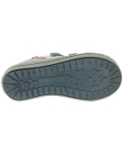 Special orthopedic good arch leather ankle shoes for boys