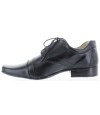 Special occasion black dress shoes for boys