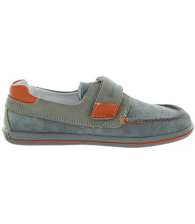 Gray leather loafers for boy with flat feet Gray leather loafers for boy with flat feet