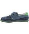 Dress navy loafers with arches for boys 