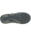 Wide width leather gray shoes for boys 