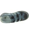 Blue leather casual European shoes for boys