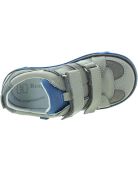 Gray leather ankle support ortho shoes for boy Gray leather ankle support ortho shoes for boy