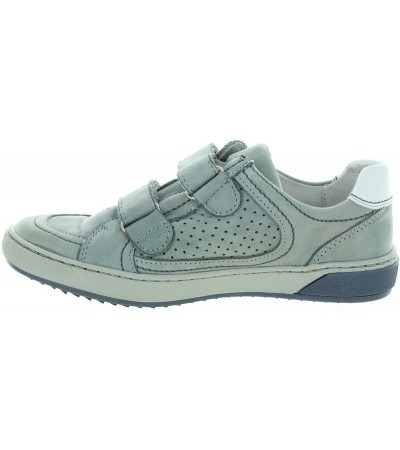Leather orthopedic shoes for boys with high support