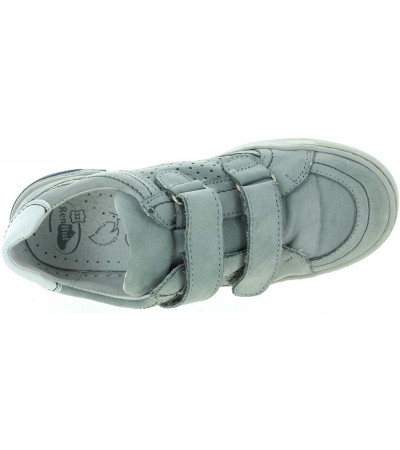 Leather orthopedic shoes for boys with high support