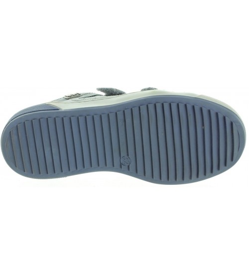 Leather orthopedic shoes for boys with high support
