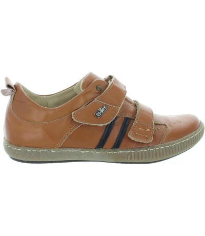 Flat feet special boys leather ortho shoes 