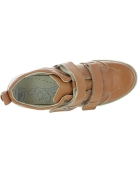 Flat feet special boys leather ortho shoes 