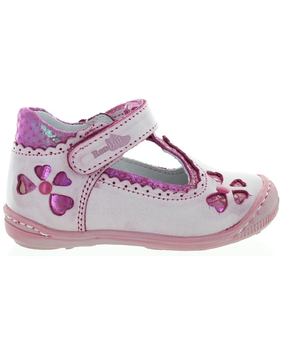 Posture correct toddler shoes in pink leather 