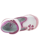 Posture correct toddler shoes in pink leather 