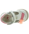 Tiptoe walking preventive beige footwear for toddlers